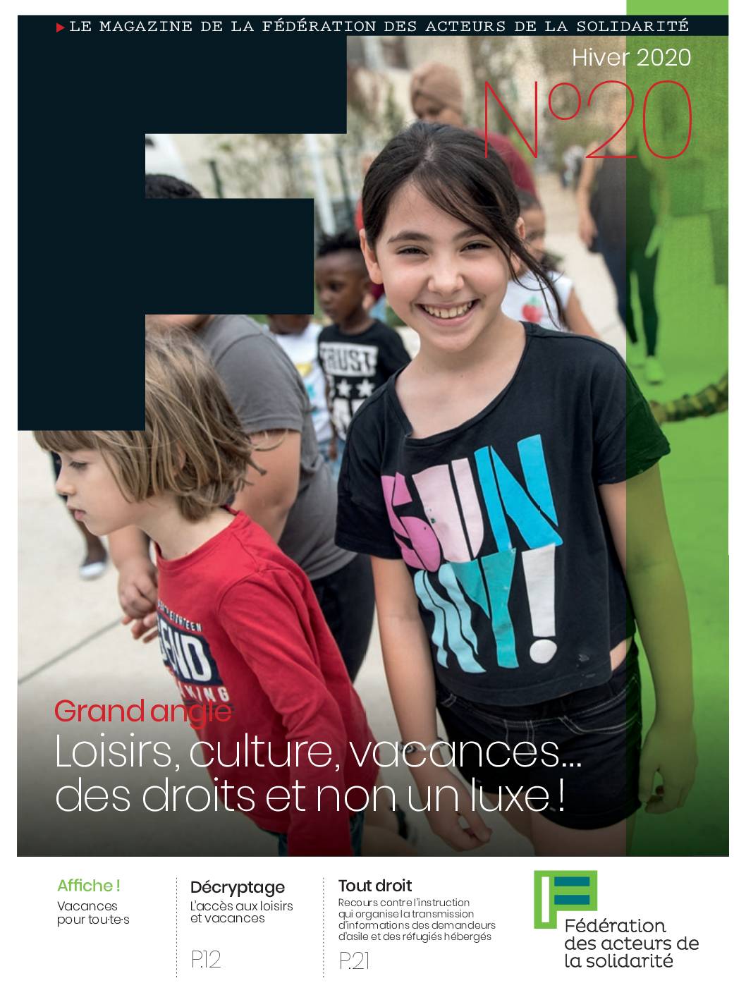 LE MAGAZINE DE LA FNARS n°20 2020